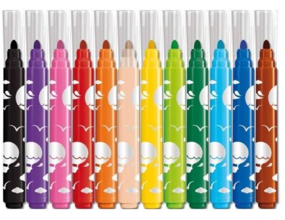 My first Jumbo Felt Pens X12