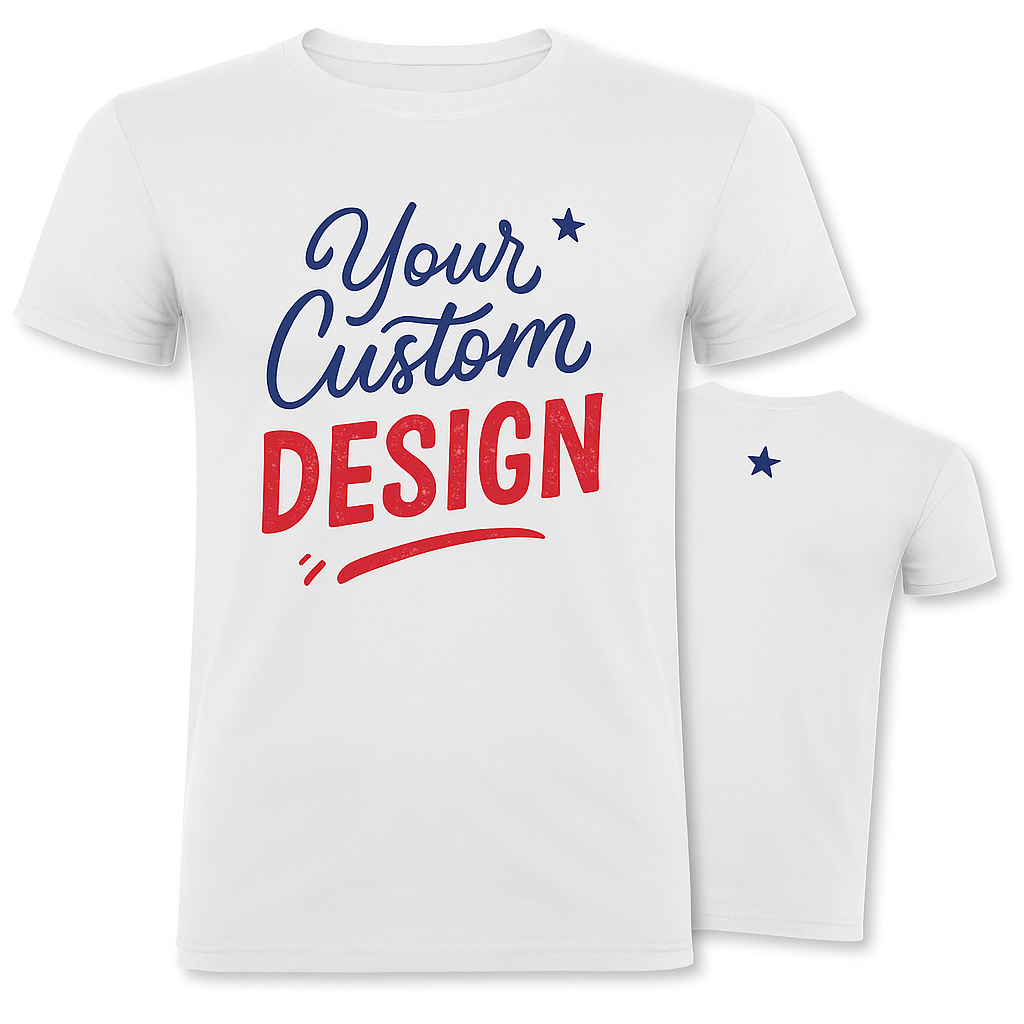 Personalised T-Shirt Front & Back