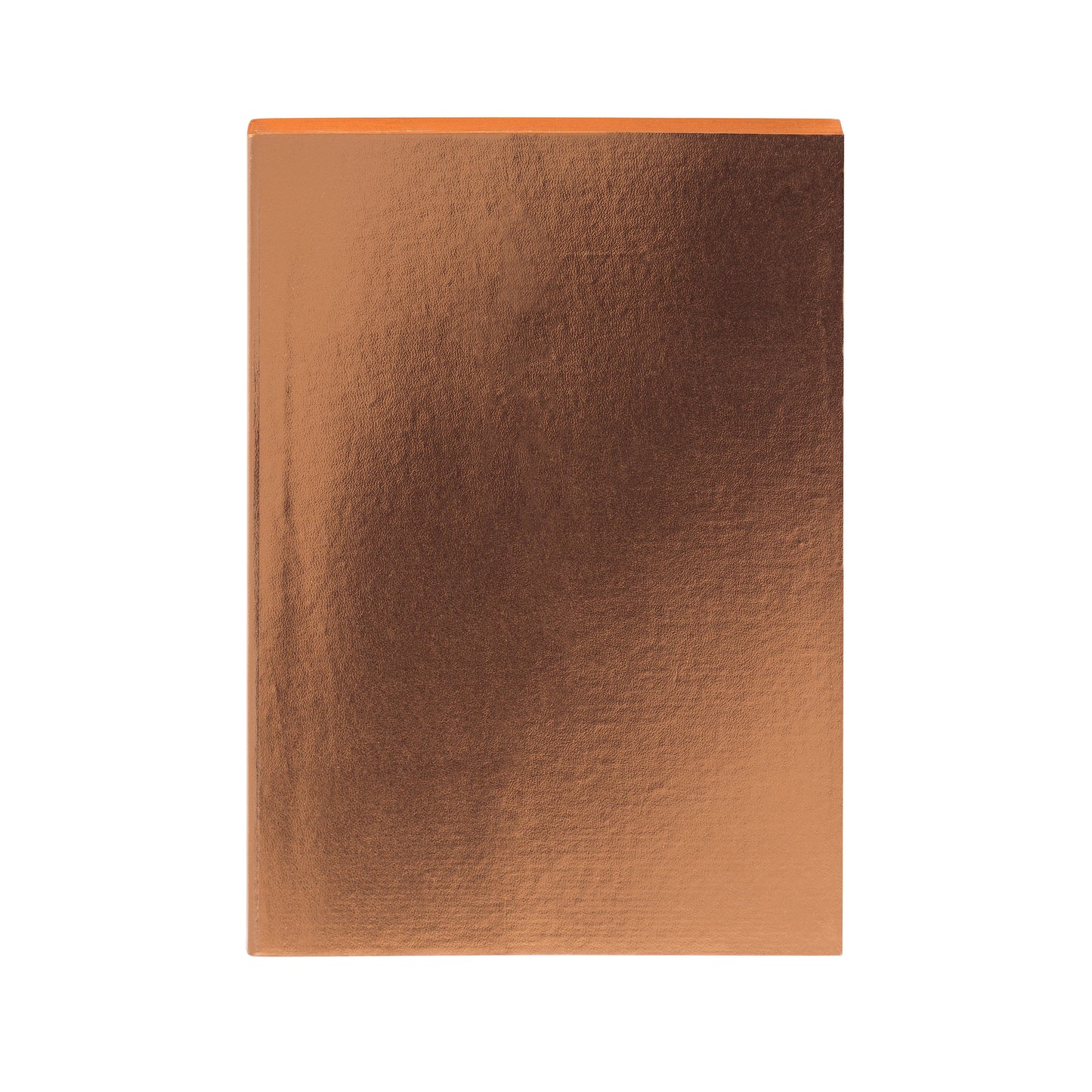 Colourblock Metalic Copperd A5 Notebook