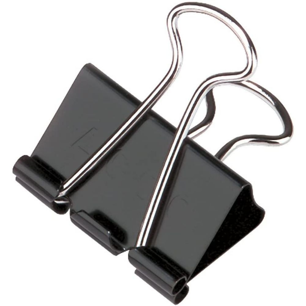 Binder Clips Box of 12pcs 15mm
