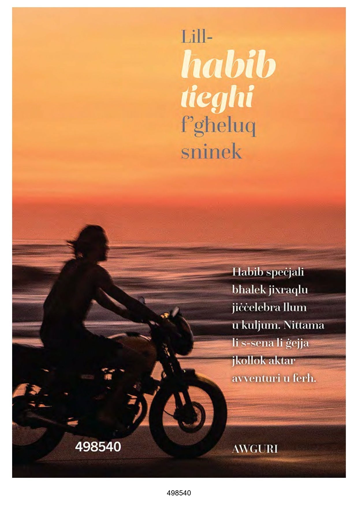 Lill-Habib Tieghi F'Gheluq Sninek