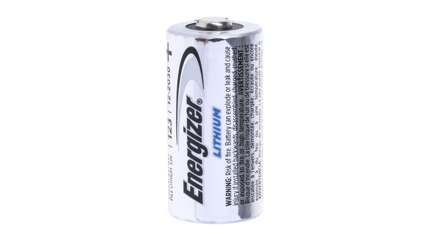 Energizer CR123A 3V Lithium Battery