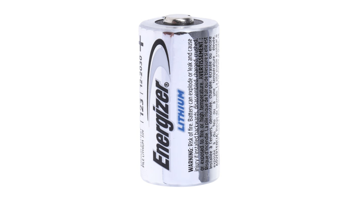 Energizer CR123A 3V Lithium Battery