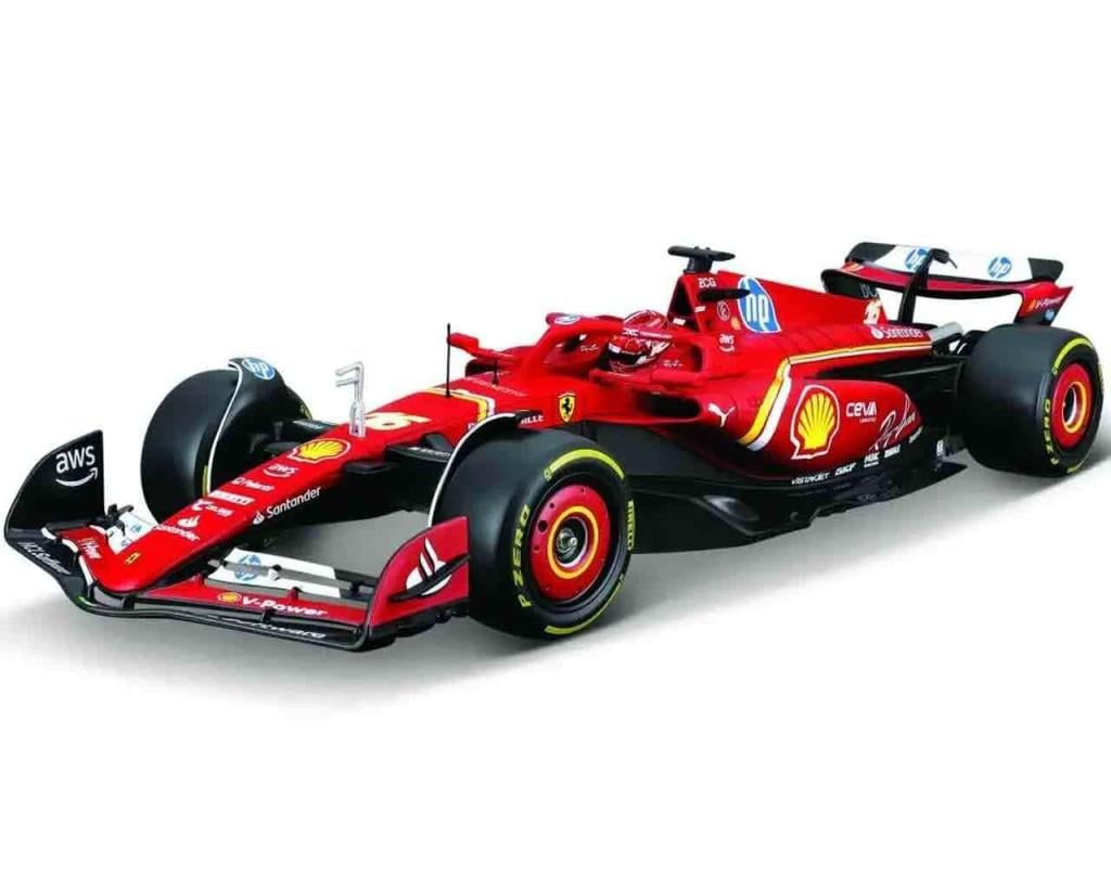Bburago 1:24 Ferrari F1 SF-24 -16 Charles Leclerc 2024 Model Kit