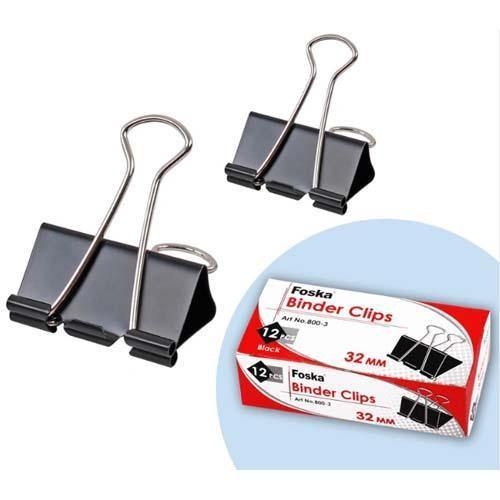 Bulldog Clips 41mm - 12pcs In Box