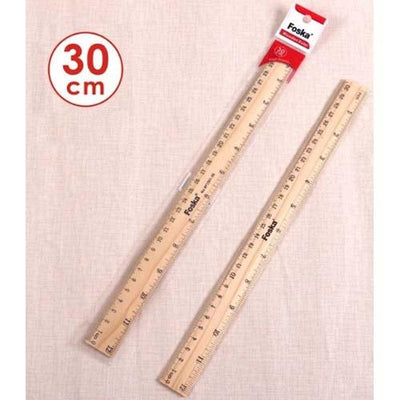 Ruler Wooden 30cm