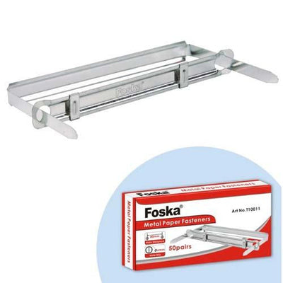 Twinlock Clips Metal 8cm (Paper Fastener)