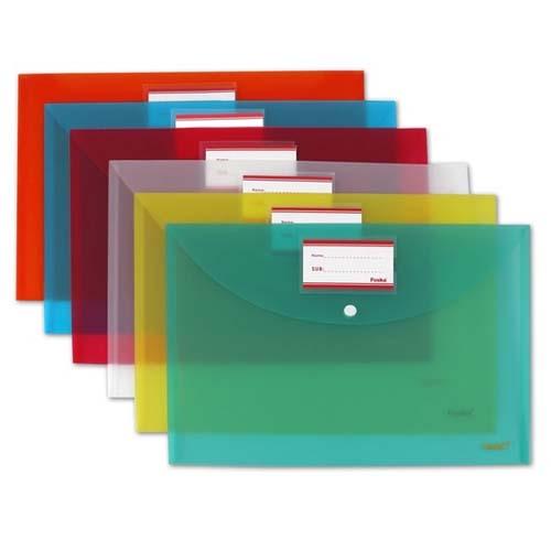 Plastic Envelope W/Card Pocket