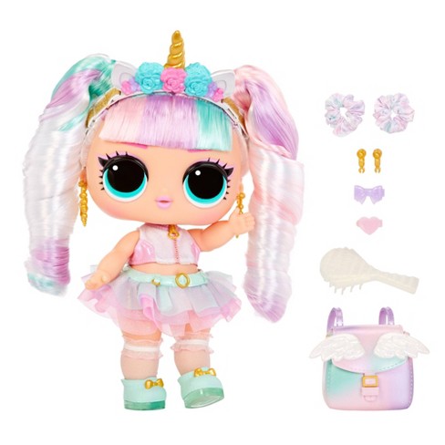 Lol Surprise - Big Baby Hair Hair Hair Doll - Unicorn