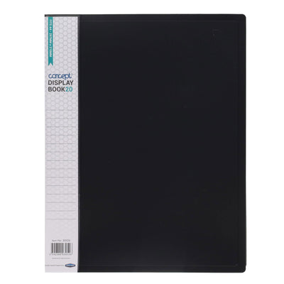 Display Book A2 - 40 Pockets 80 Views - with front pocket