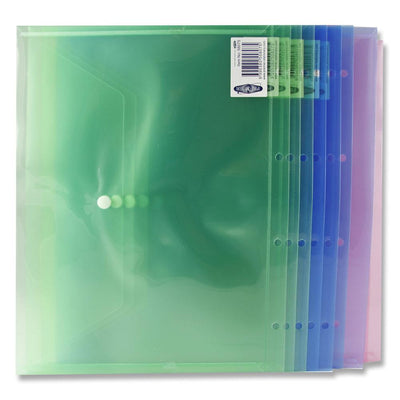 A4 Punched Pocket Folder