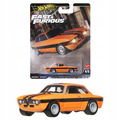 HOT WHEELS PREMIUM FAST & FURIOUS ALFA ROMEO GIULIA SPIRIT GTA
