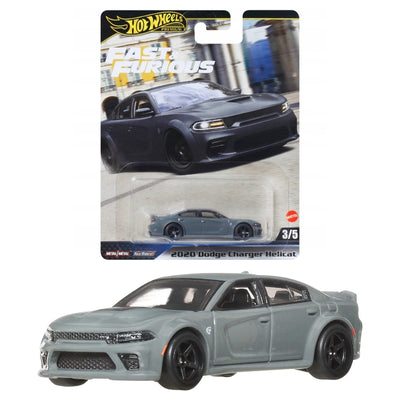 HOT WHEELS PREMIUM FAST & FURIOUS 2020 DODGE CHARGER HELLCAT