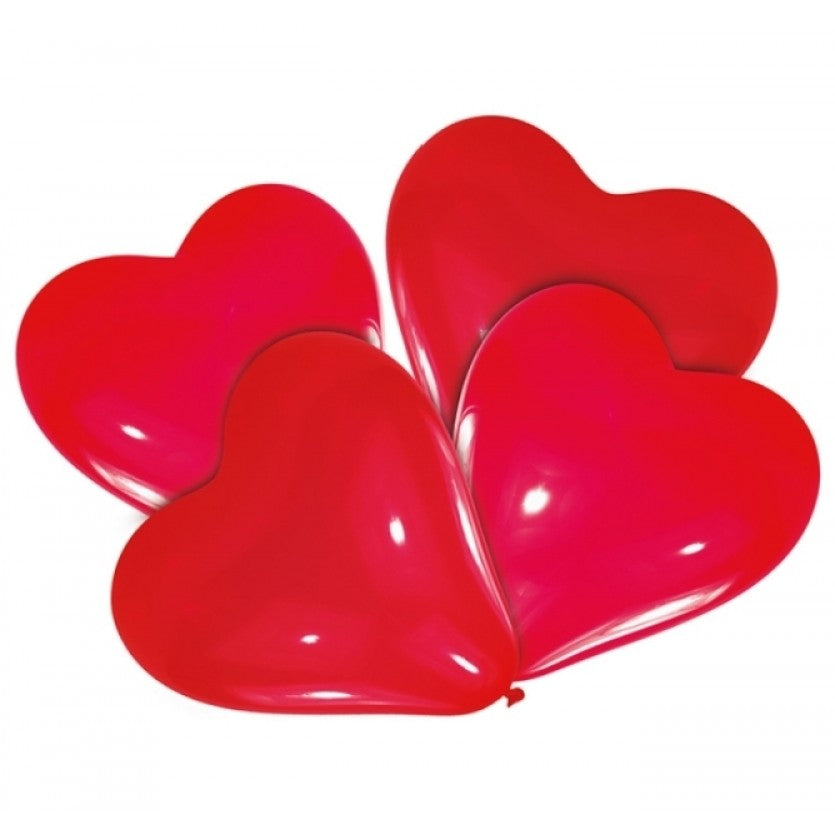Heart Balloon Ø30Cm X4 Pcs