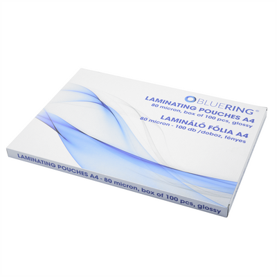 Lamination Pouches A4 80 Micron X100Pcs