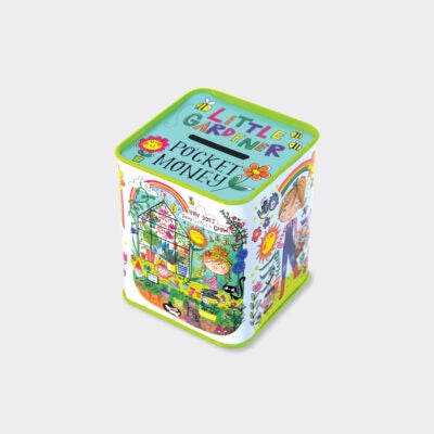 Little Gardener Tin Money Box