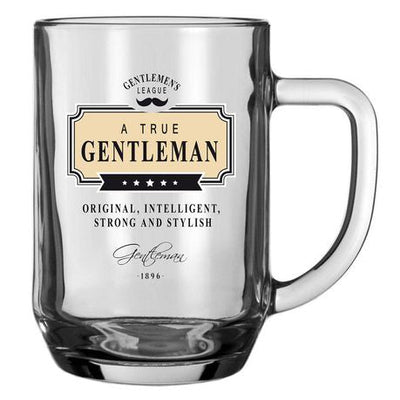 Beer Glass: A True Gentleman Original, Intelligent, Strong And Stylish