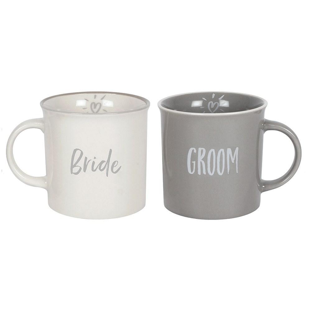 Bride And Groom Boxed Mugs