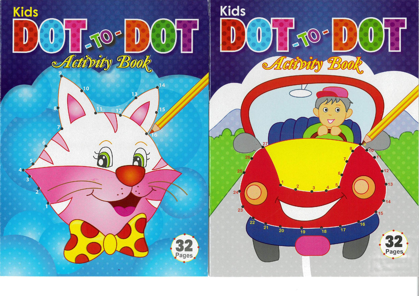 Kids Dot To Dot 32Pgs