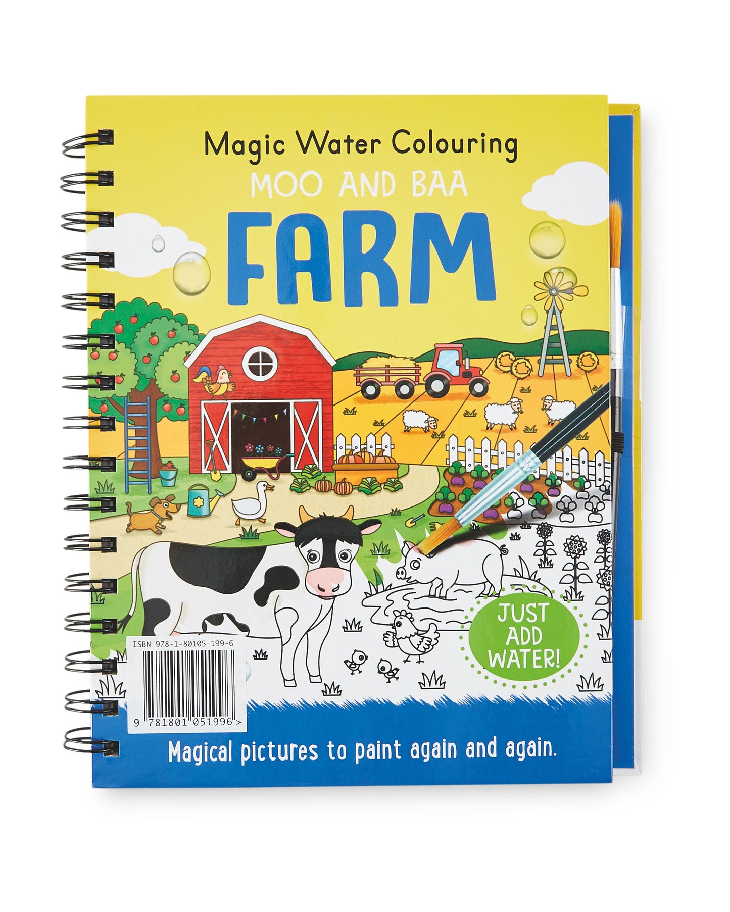 Magical Water Colouring - Farm