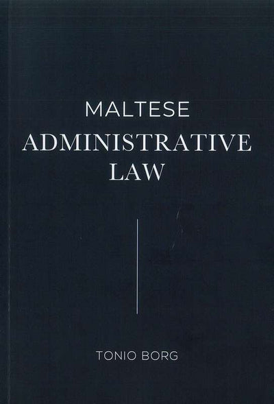 Maltese Administrative Law (Hardback)