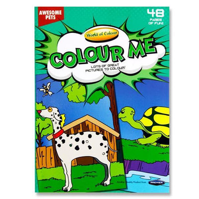 Colour & Learn - Pets
