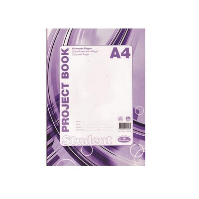 Project book A4 ALL PAGES PLAIN