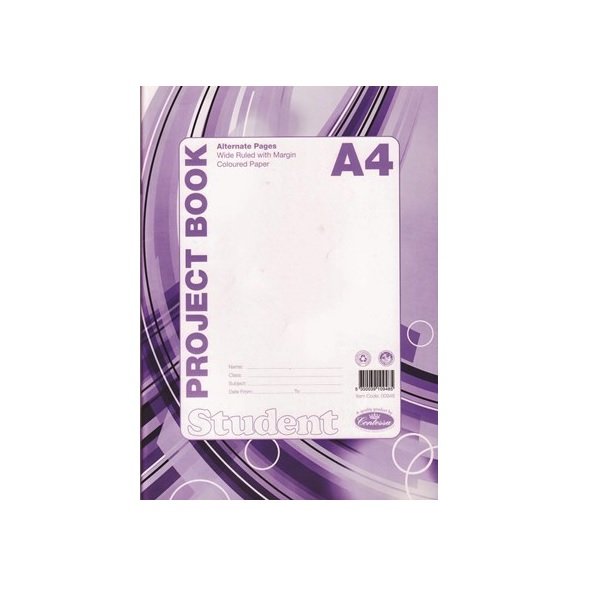 Project book A4 ALL PAGES PLAIN