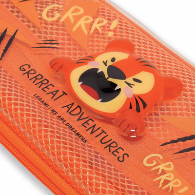 Legami Tiger Pencil case -Grrrreat Adventures grrr!
