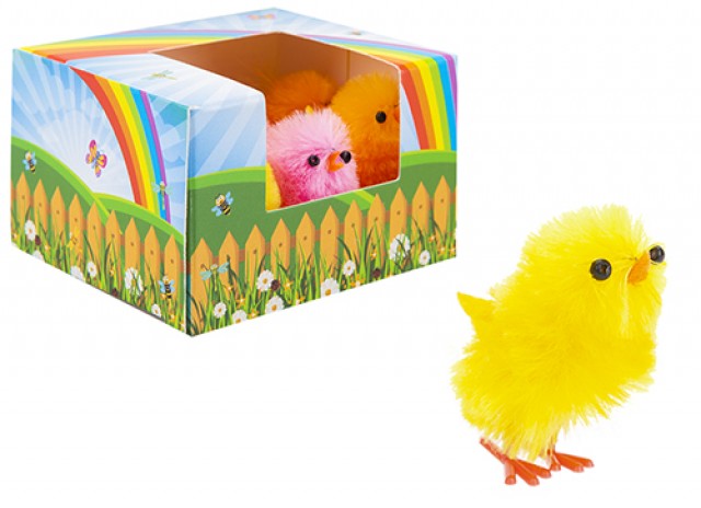 Chick 4Cm Pack Of 6 Assorted Colours