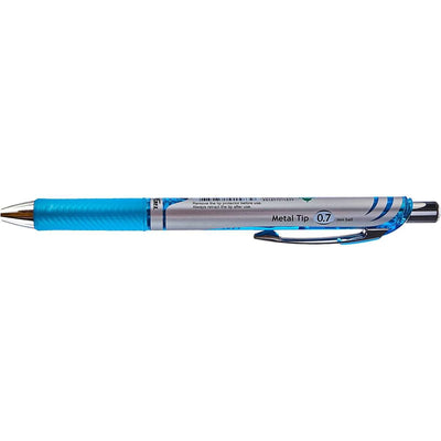Pentel Energel 0.7Mm Sky Blue Ink