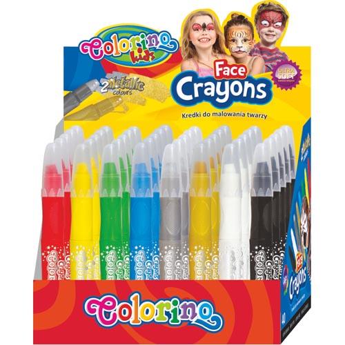 Face Crayons Assorted Colours