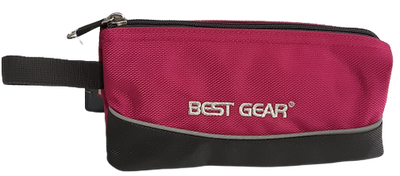 Pencil case 2 zip 3 pockets