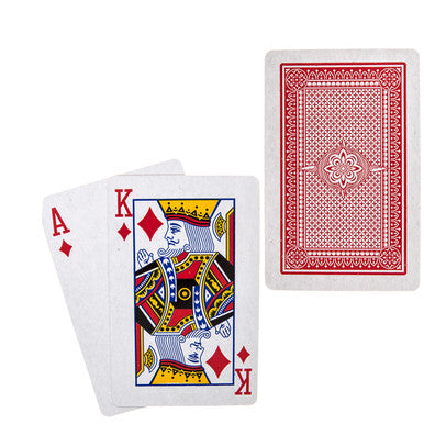 Plastic Coated Playing Cards x 1 set