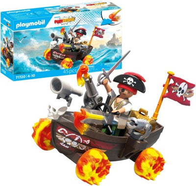 Playmobil Funstars Racing Pirate Boat - 71720