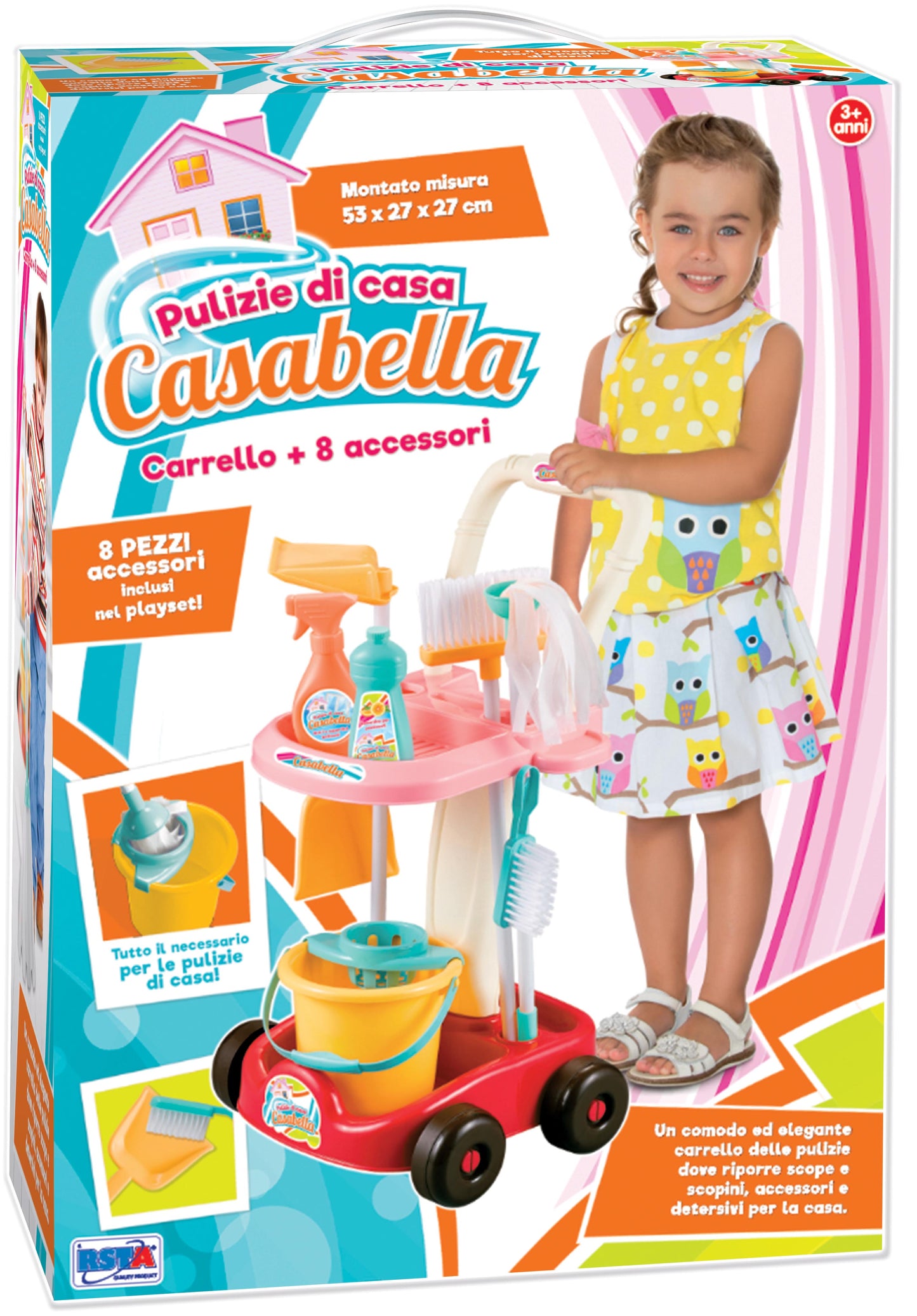 Casabella Cleaning Trolley With Accessories