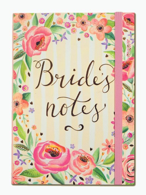 Bride s Notes A6 Notebook