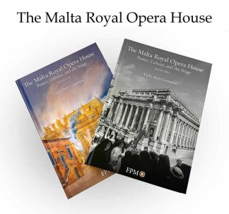 The Malta Royal Opera House 1 set of 2 books