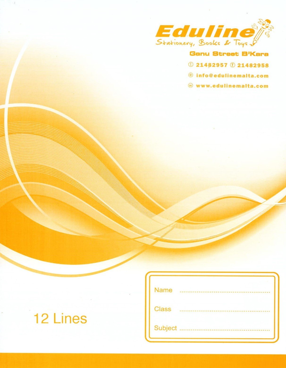 Exercise Book 48 Pages 12 Narrow Lines