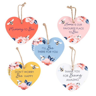 Bee-Utiful Mini Heart Signs
