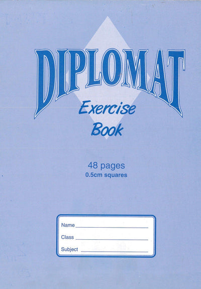 Exercise Book 0.5Cm Squared 48 Pages