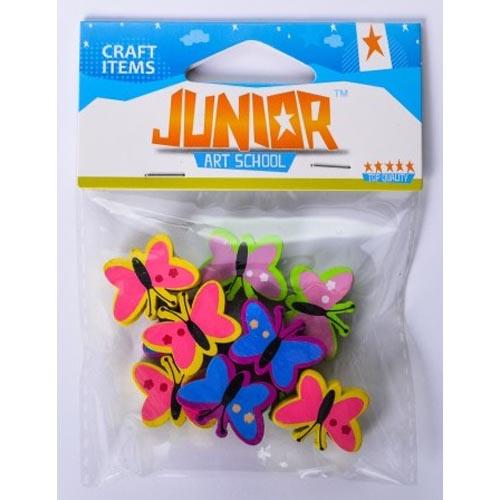 Craft Butterflies Wooden - 12 Pcs