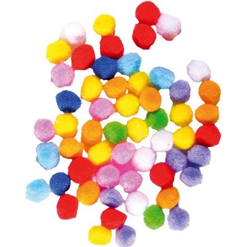 Craft Pompom - Assorted Colours