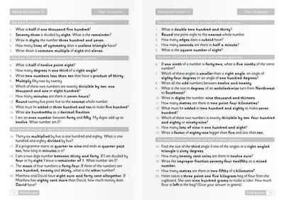 Think & Learn Mental Maths Year 6 new edition
