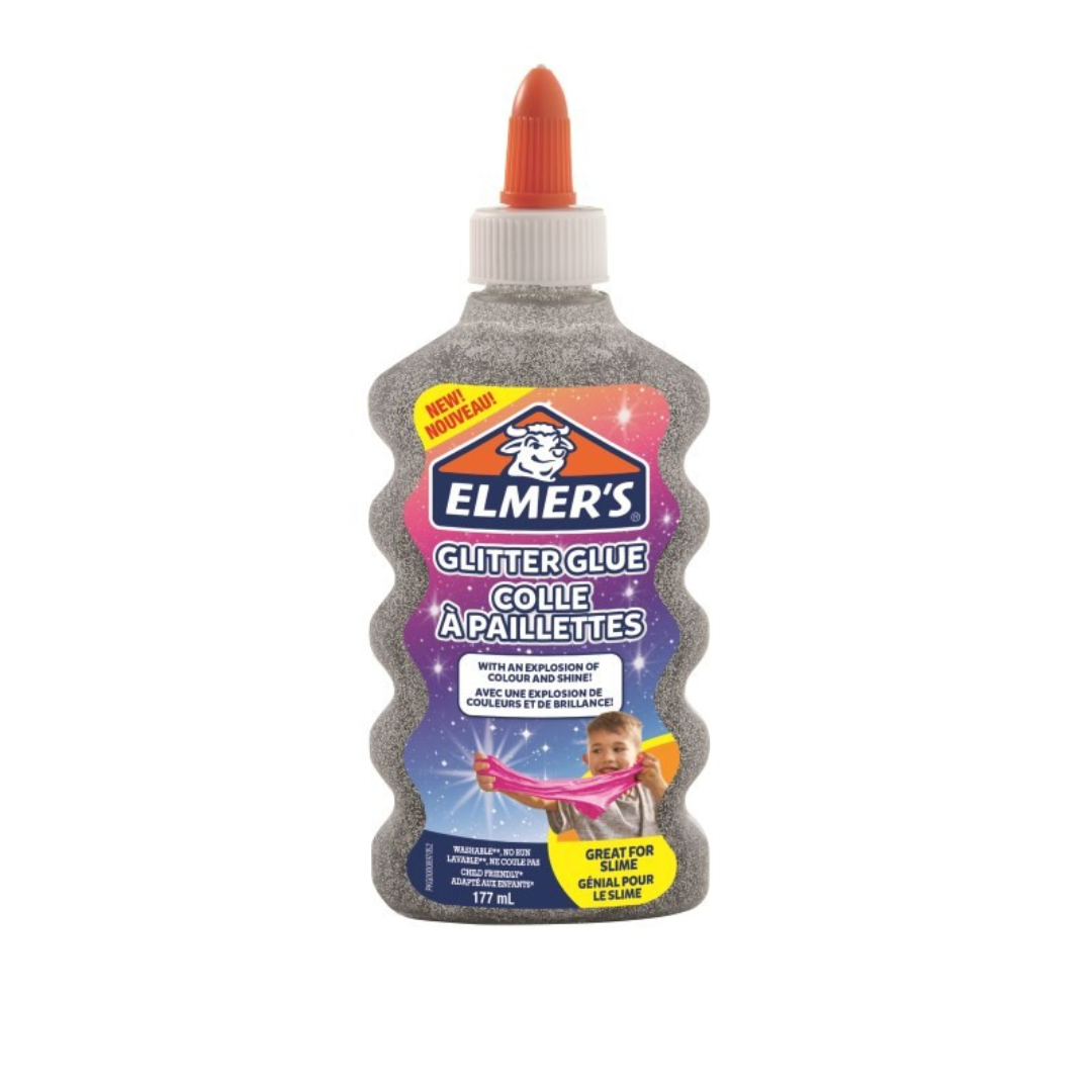 Elmers Glitter Glue - Silver