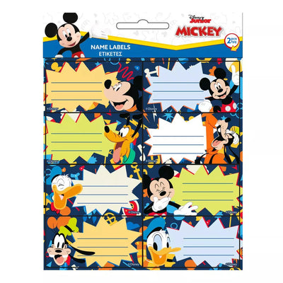 Disney Mickey Friends school Lables