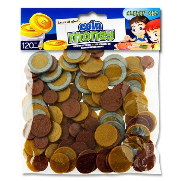 Coin Money 120 Pcs