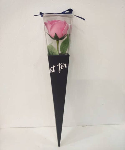 Pink Soap Flower In A Gift Box