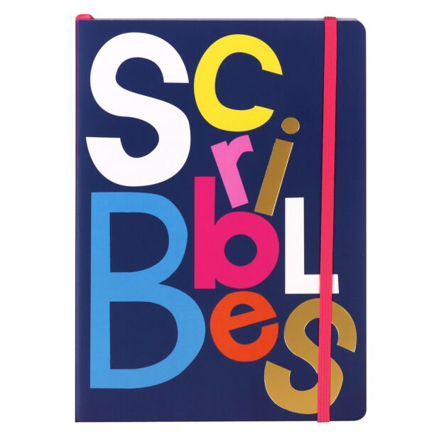 Notebook A5 - Scribbles Wordy