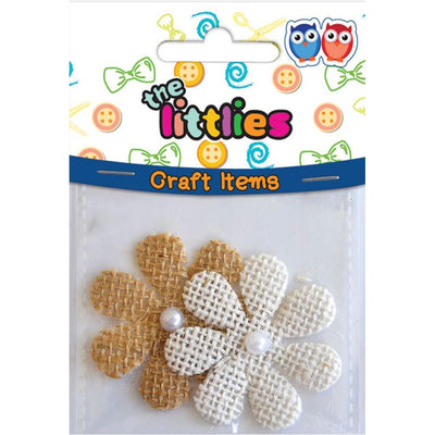 Burlap Blooms 2Pcs